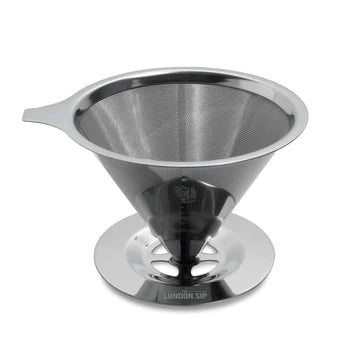 London Sip Stainless Steel Reusable Filter & Coffee Dripper