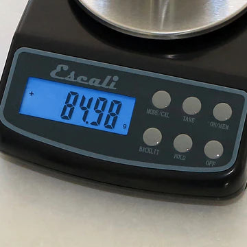 Escali Maximum Precision Digital Kitchen & Laboratory Scale 125g