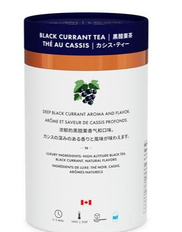 Metropolitan Tea M21 Black Currant Tea Can Of 24 Bags