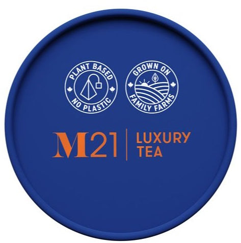 Metropolitan Tea M21 Blueberry Tea Can Of 24 Bags