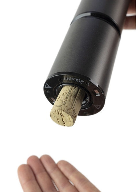 Peugeot Elis Touch Electric Rechargeable Corkscrew Carbone