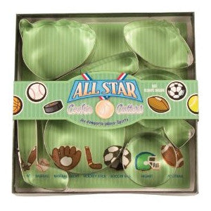 Fox Run All Star Cookie Cutter Set