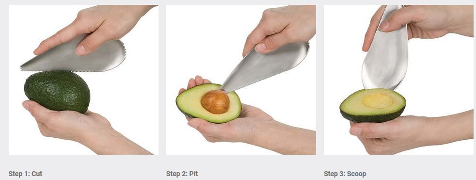 Trudeau 3 in 1 Avocado Cutter