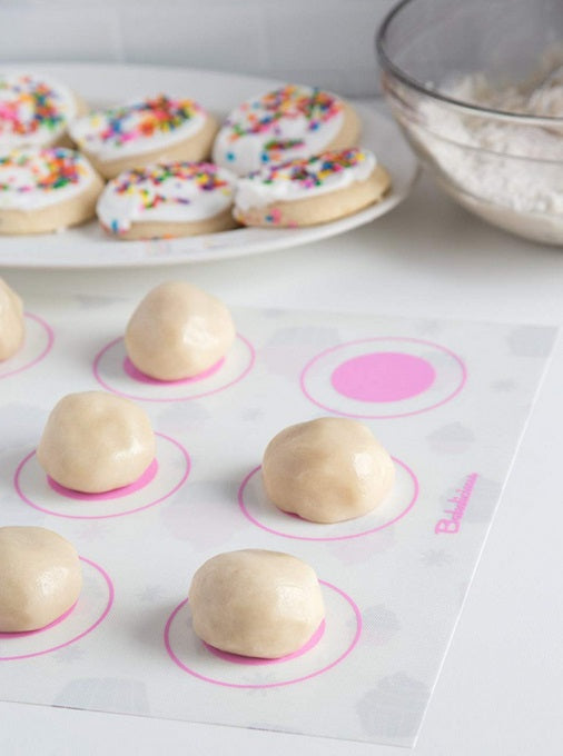 Bakelicious Cupcake / Cookie 2-Sided Silicone Baking Mat