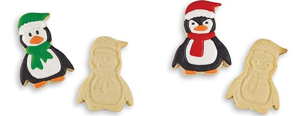 Bakelicious Penguin Flip & Stamp Cookie Cutter