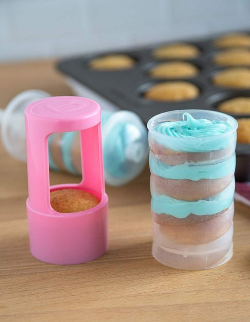 Bakelicious Push Pop Swirl Containers Set of 6