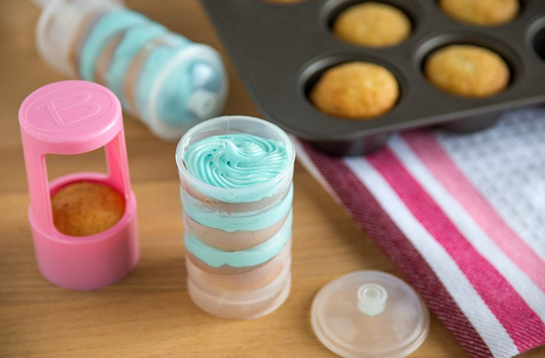 Bakelicious Push Pop Swirl Containers Set of 6