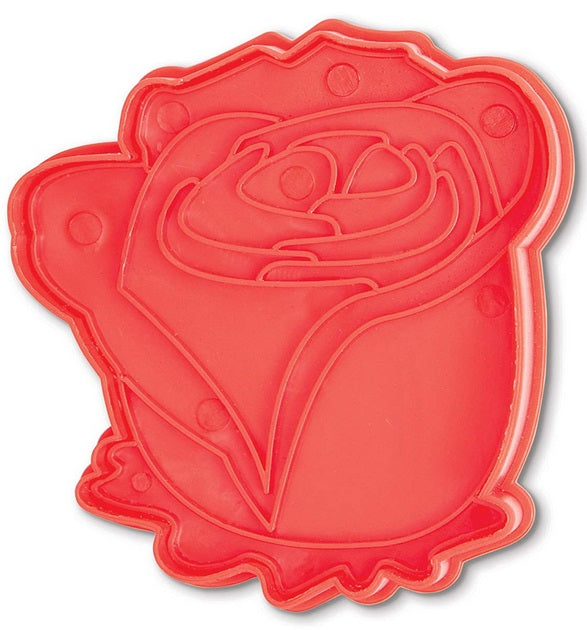 Bakelicious Rose Plunger Cookie Cutter