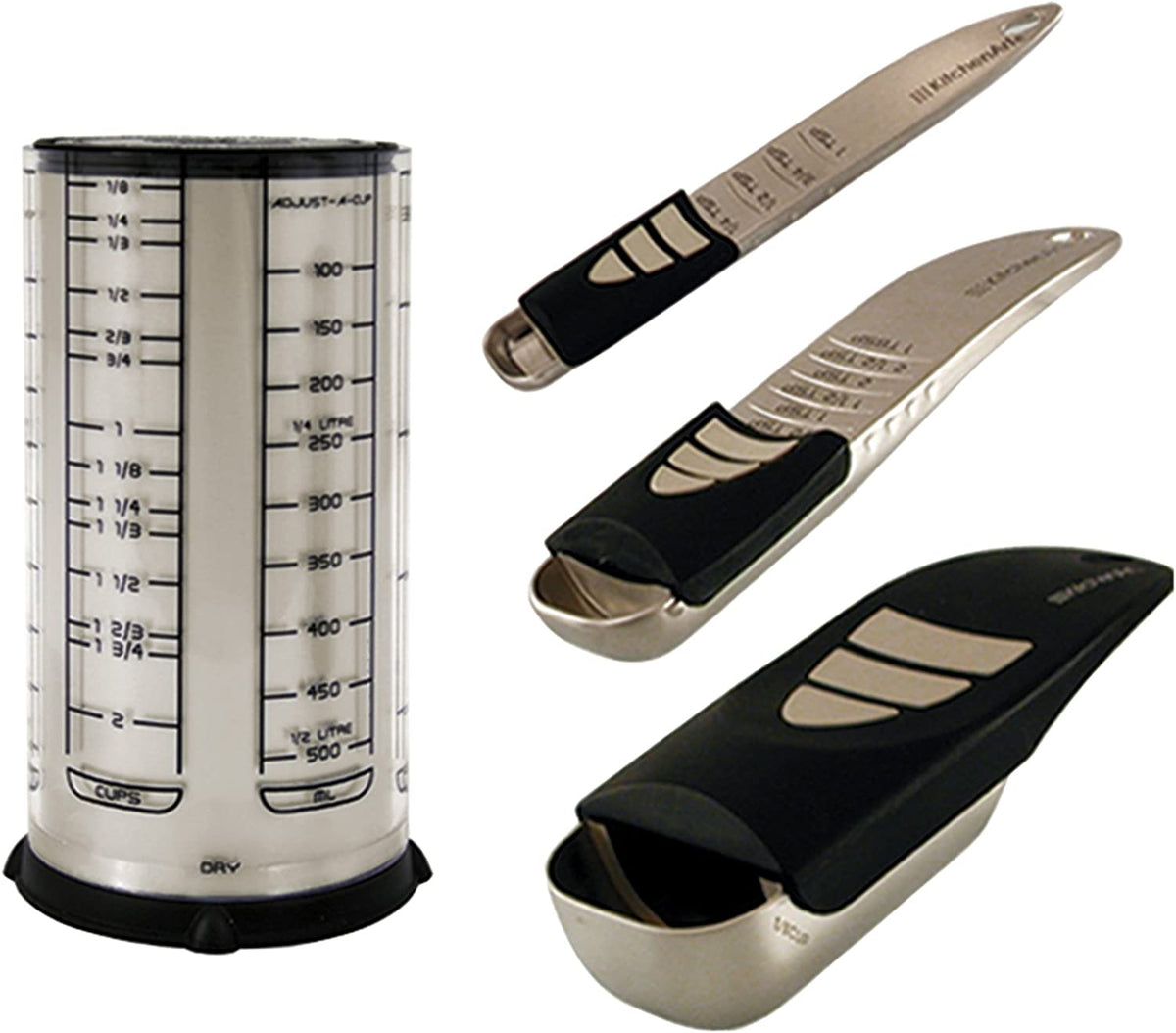 KitchenArt Bakers&#39;s Pro Adjust-A-Measure Gift Set