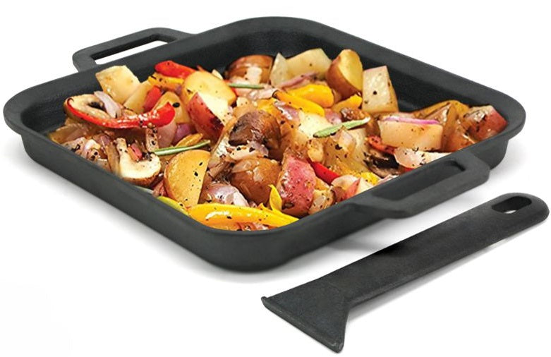 BBQ Devil Barbecue Cast Iron Skillet