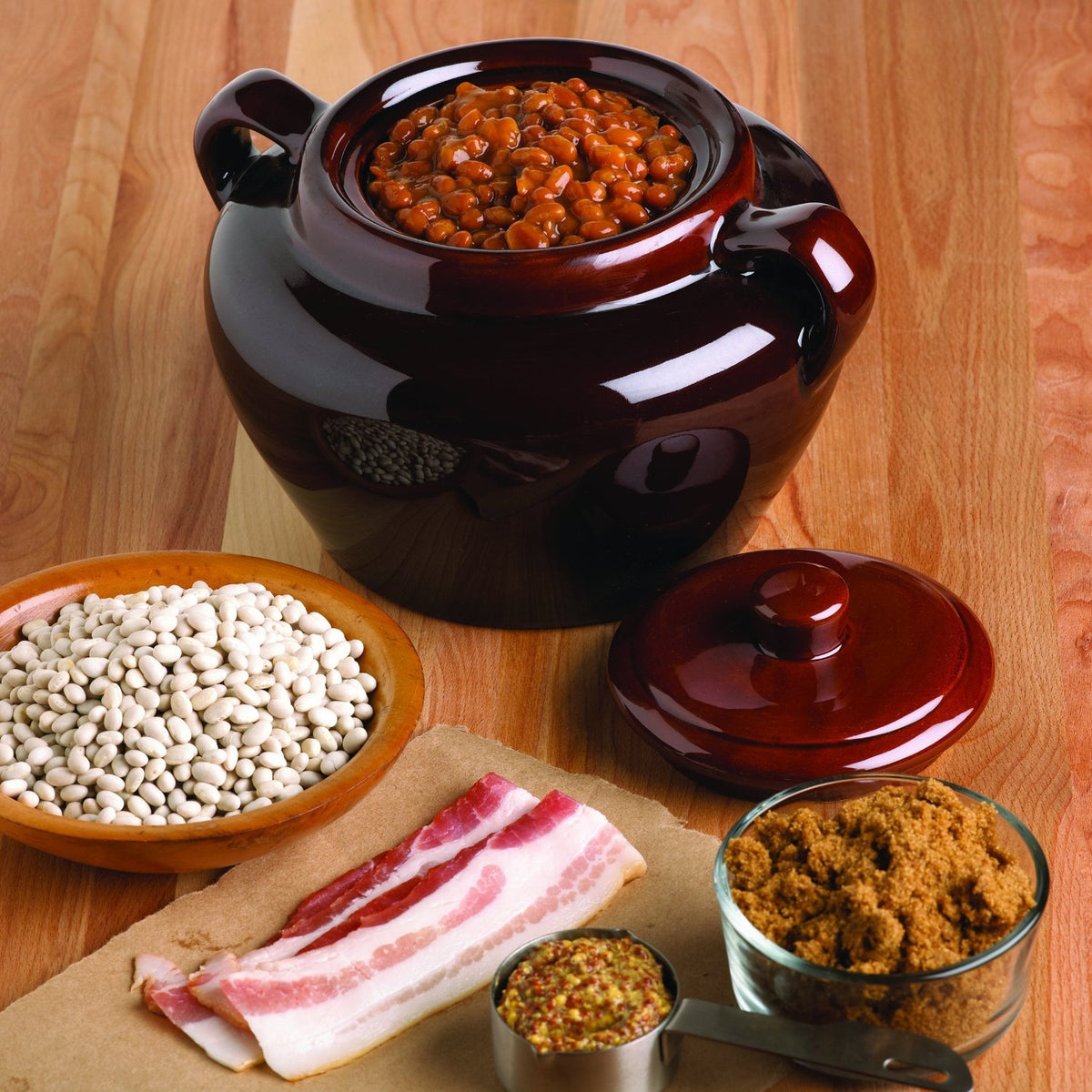 Fox Run 3.5qt Ceramic Bean Pot