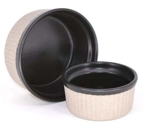 BIA Cordon Bleu Artisan Ramekin Set of 2 Black