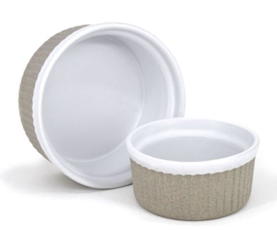 BIA Cordon Bleu Artisan Ramekin Set of 2 White