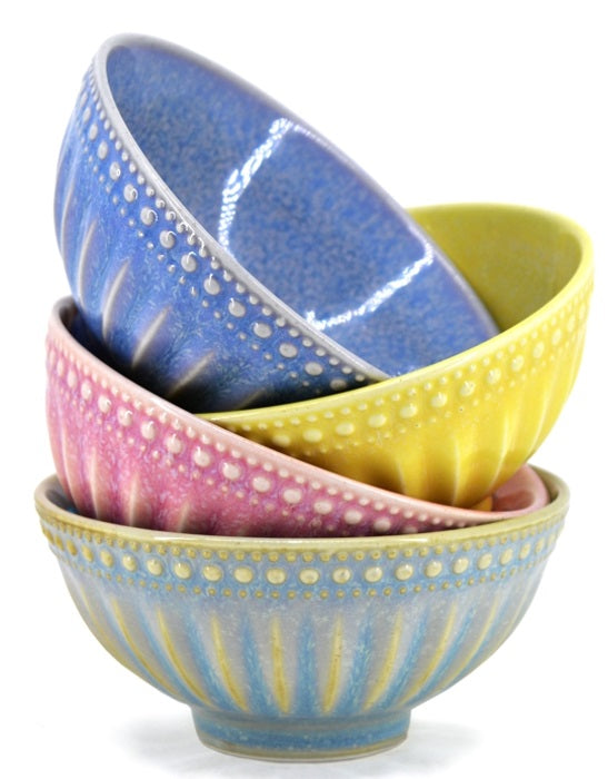 BIA Cordon Bleu French Lace Reactive Bowl Yellow