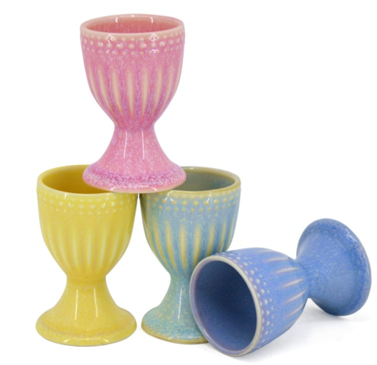 BIA Cordon Bleu French Lace Reactive Egg Cup Blue