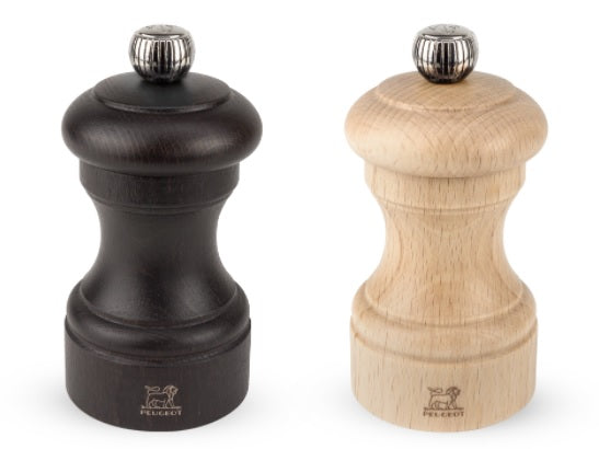 Peugeot Bistro Chocolate Pepper &amp; Natural Salt Mill Set