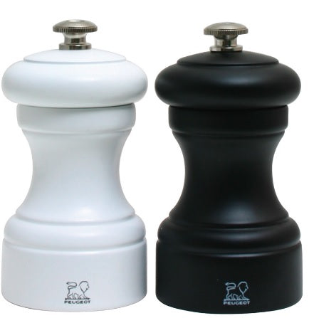 Peugeot Bistro Black Pepper &amp; White Salt Mill Set