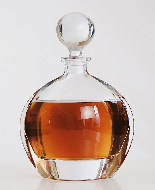 Bohemia Crystal Orbit Whisky Decanter