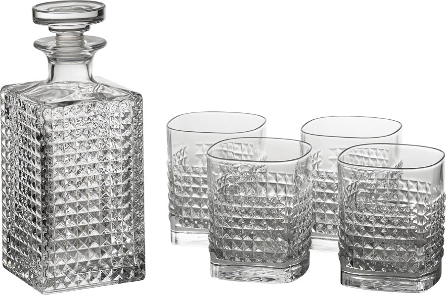 Luigi Bormioli Rocco Elixir Crystal Glass Whisky Set of 6