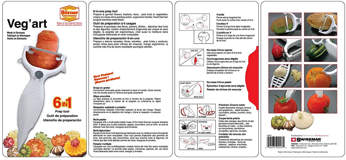 Swissmar Borner Veg'Art Preparation Tool