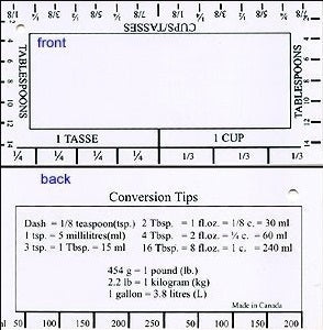 Fox Run Bakers Butter Ruler