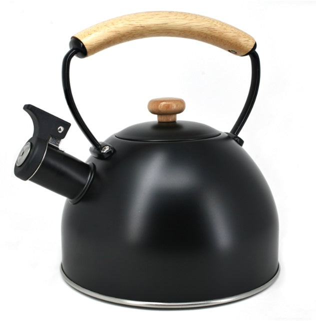 Cafe Culture Black Whistling Kettle