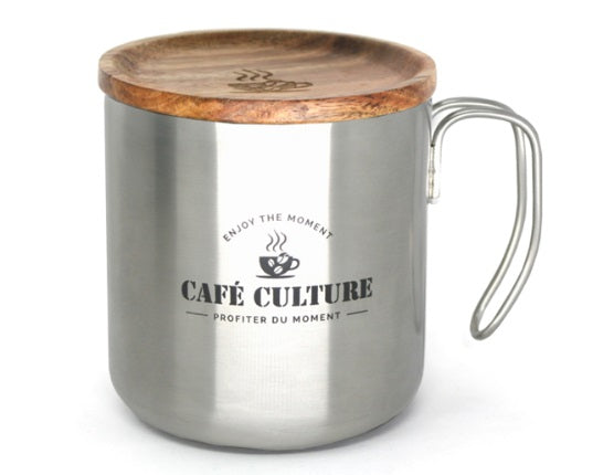 Café Culture Stainless Steel Double Walled Mug