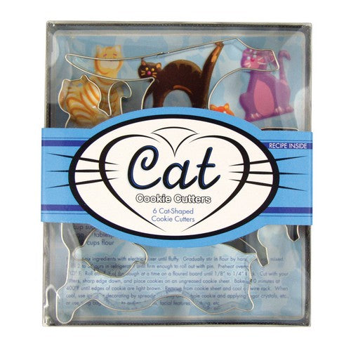 Fox Run Cat Cookie Cutter Set