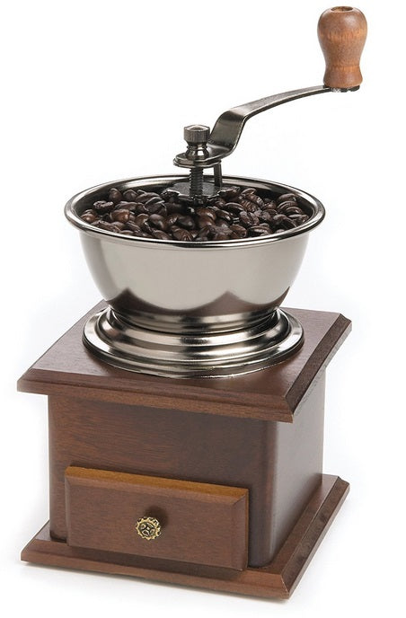 Fox Run Manual Adjustable Brown Coffee Grinder