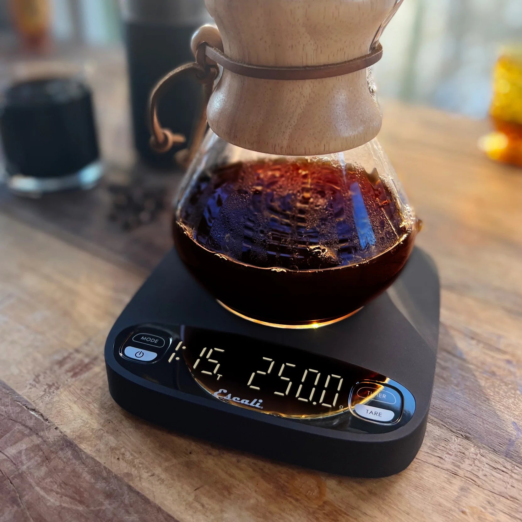 Escali Versi Digital Coffee Scale with Timer