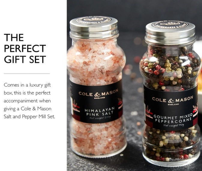 Cole & Mason Aromatic Salt & Pepper Gift Set