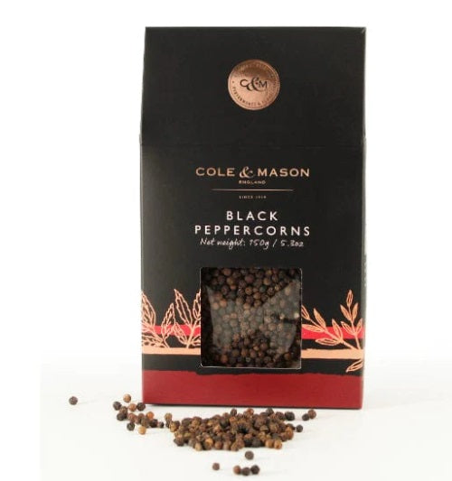 Cole & Mason Organic Black Peppercorn Refill 5.3oz