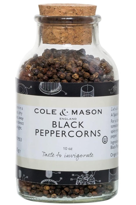 Cole & Mason Large Black Peppercorn Refill 10oz