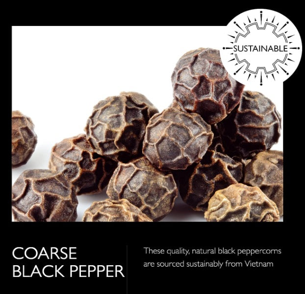 Cole & Mason Large Black Peppercorn Refill 10oz