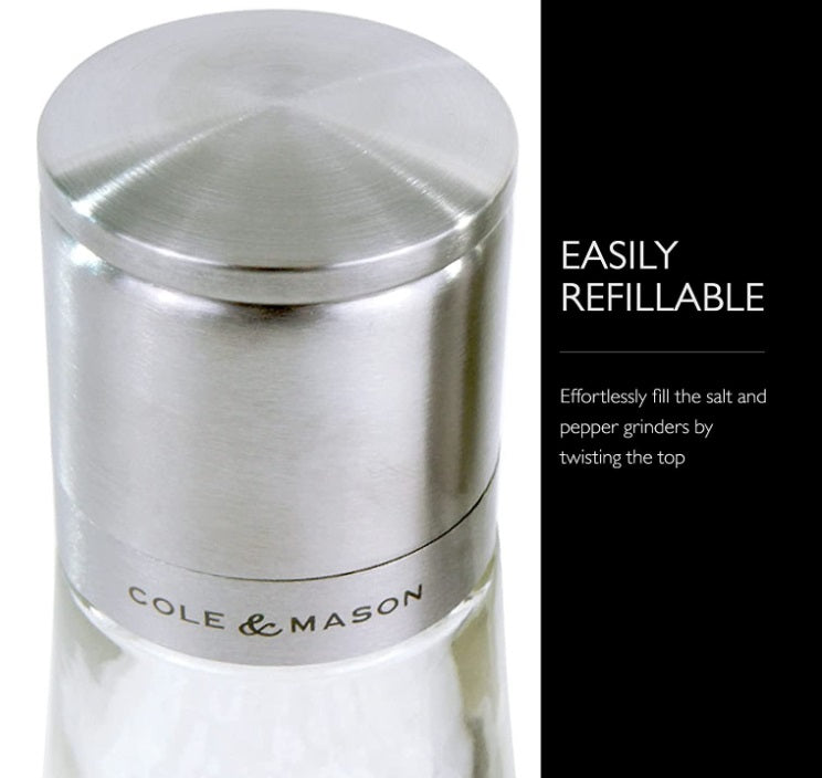 Cole & Mason Clifton Top Grinding Salt & Pepper Mill Set