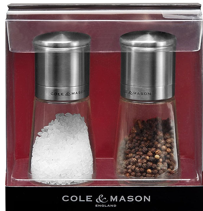 Cole & Mason Clifton Top Grinding Salt & Pepper Mill Set