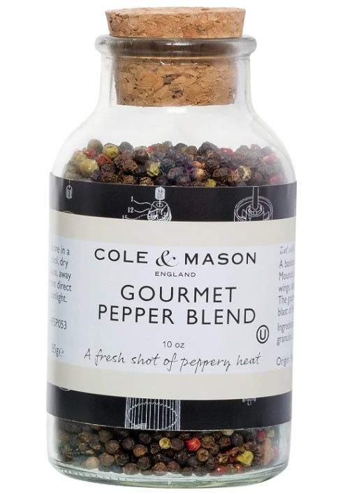 Cole &amp; Mason Large Gourmet Peppercorn Refill 10oz