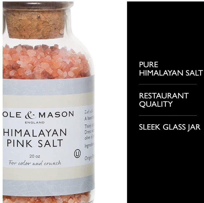 Cole &amp; Mason Large Himalayan Pink Salt Refill 20oz