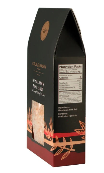 Cole & Mason Himalayan Pink Salt Refill 10.6oz