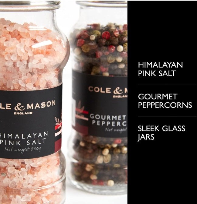 Cole & Mason Luxury Salt & Pepper Gift Set