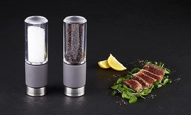 Cole & Mason Regent Concrete Salt & Pepper Mill Set