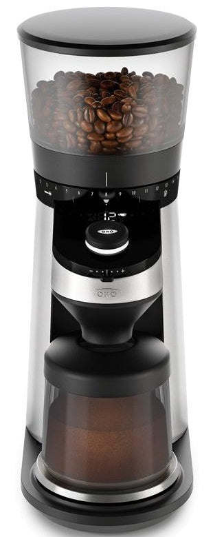 Oxo Conical Burr Coffee Grinder with Integrated Scale