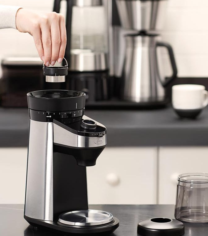 Oxo Conical Burr Coffee Grinder with Integrated Scale