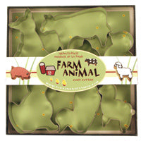 Fox Run Farm Animal Cookie Cutter Set