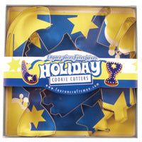 Fox Run Holiday Cookie Cutter Set