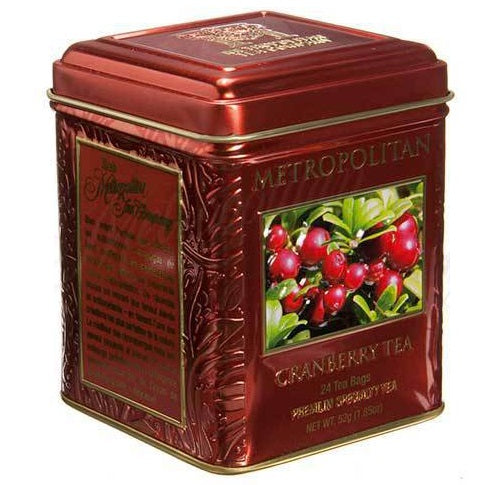 Metropolitan Tea Company Cranberry Tea 24 Tea Bags