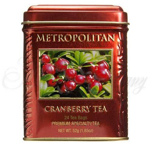 Metropolitan Tea Company Cranberry Tea 24 Tea Bags