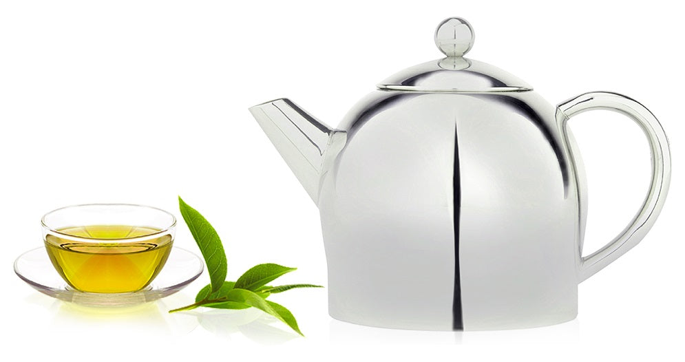 Cuisinox Alexa 1L Double Walled Stainless Steel Teapot