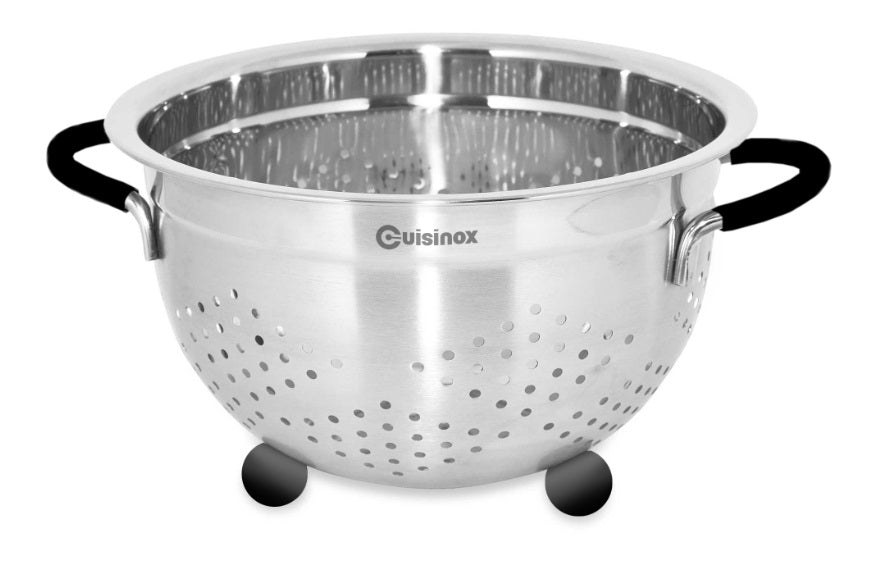 Cuisinox Stainless Steel Colander with Rubber Feet