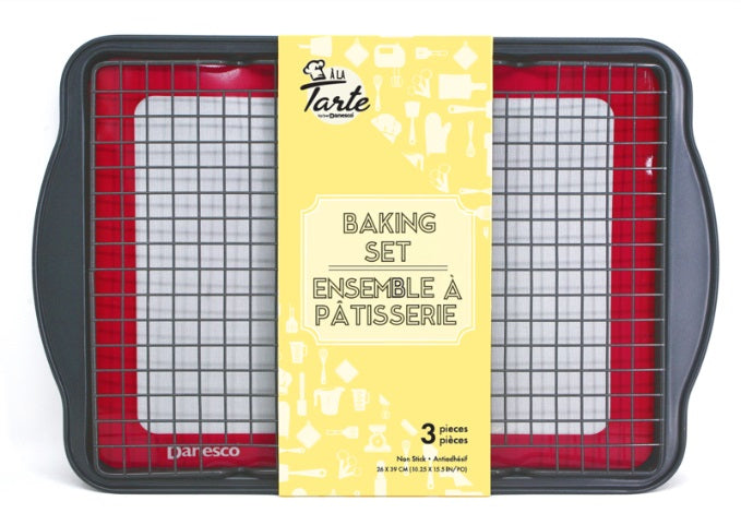 Danesco A La Tarte 3-Piece Baking Set